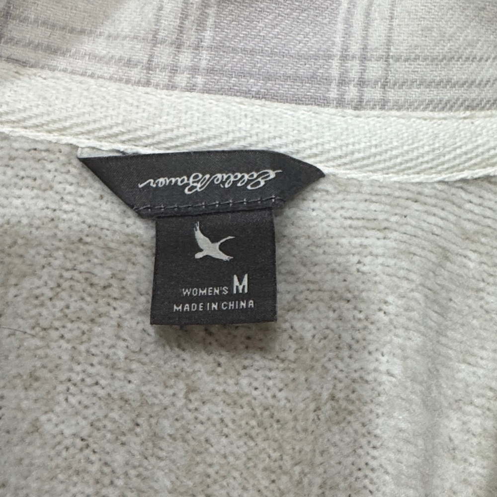 Eddie Bauer Light Grey/Beige Jacket Size Medium - Picture 4 of 8
